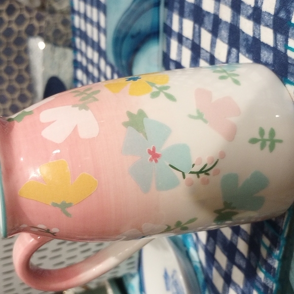 Mudpie Pink Pitcher - Picture 2 of 7